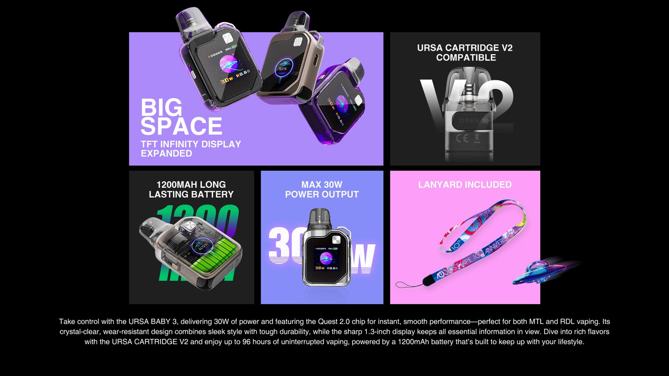 Lost Vape Ursa Baby 3 Kit