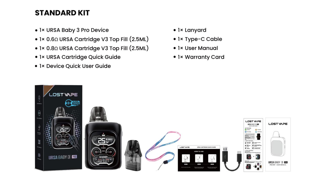 Lost Vape Ursa Baby 3 Pro