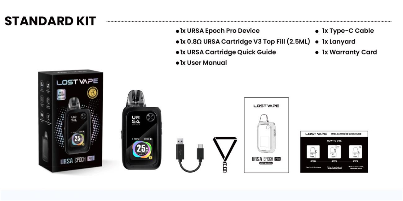 Lost Vape Ursa Epoch Pro