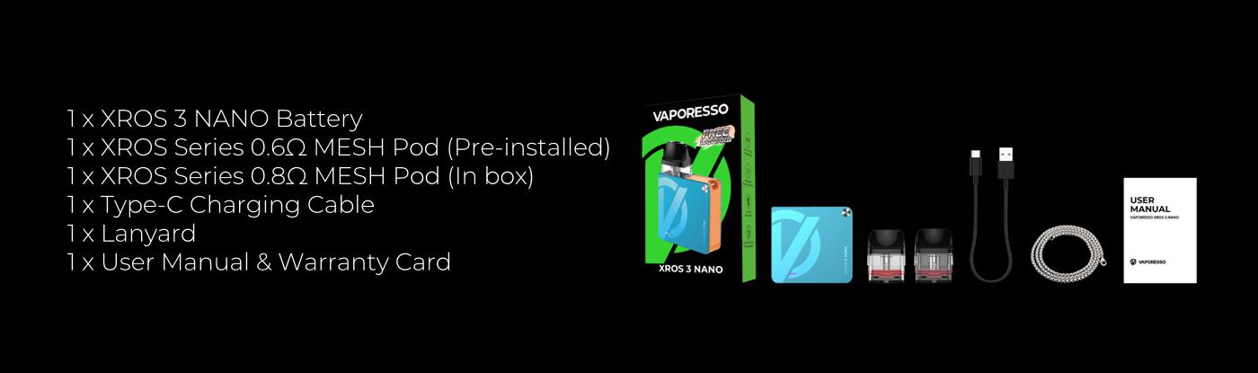Vaporesso XROS 3 Nano Kit