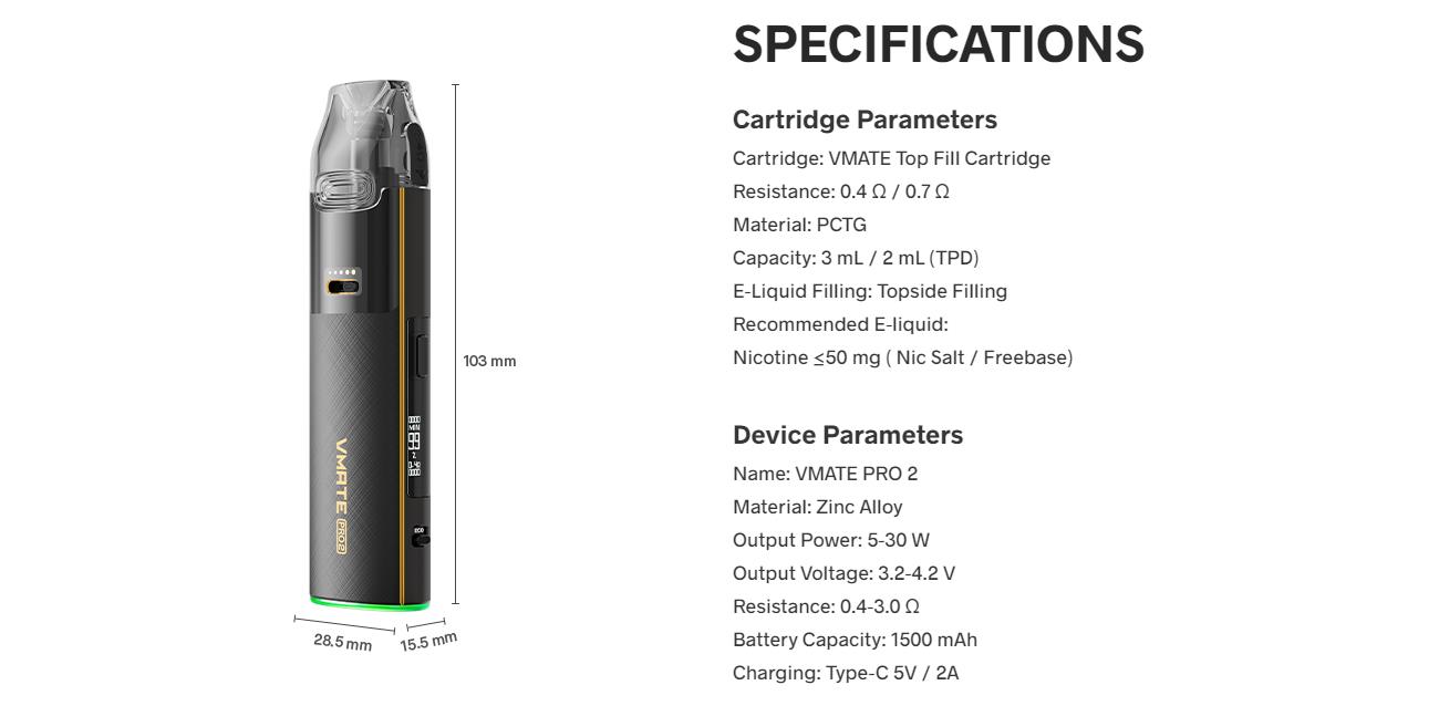 VOOPOO Vmate Pro 2 Pod