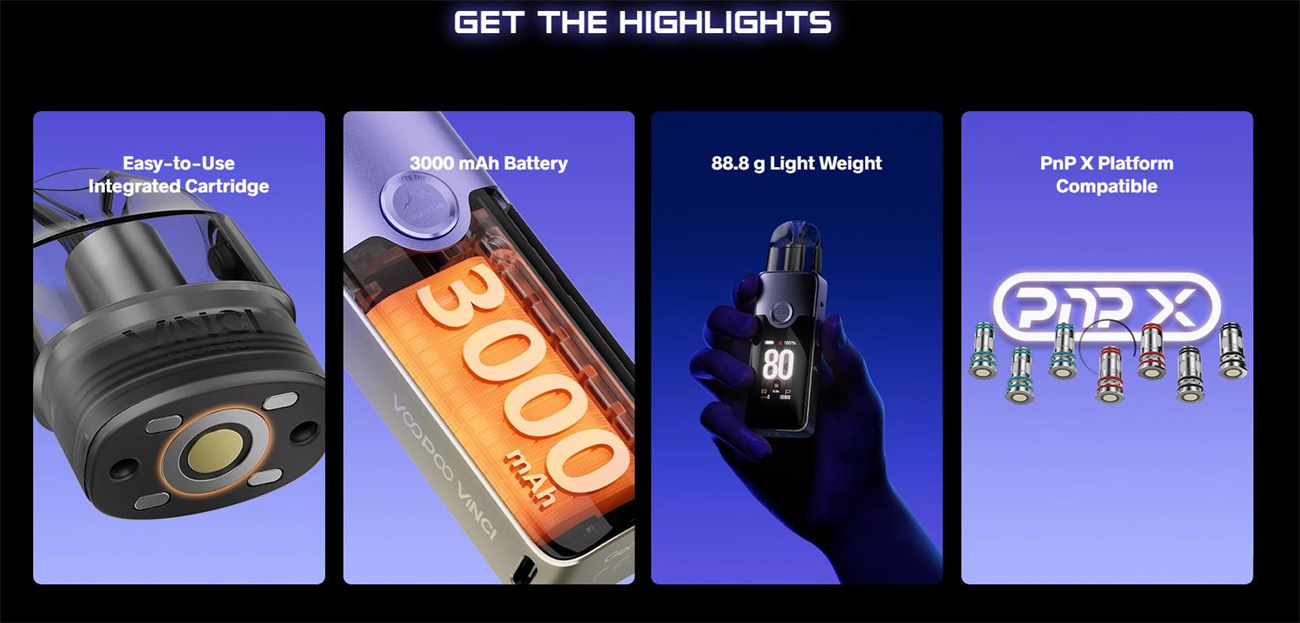 VOOPOO VINCI E80 Pod