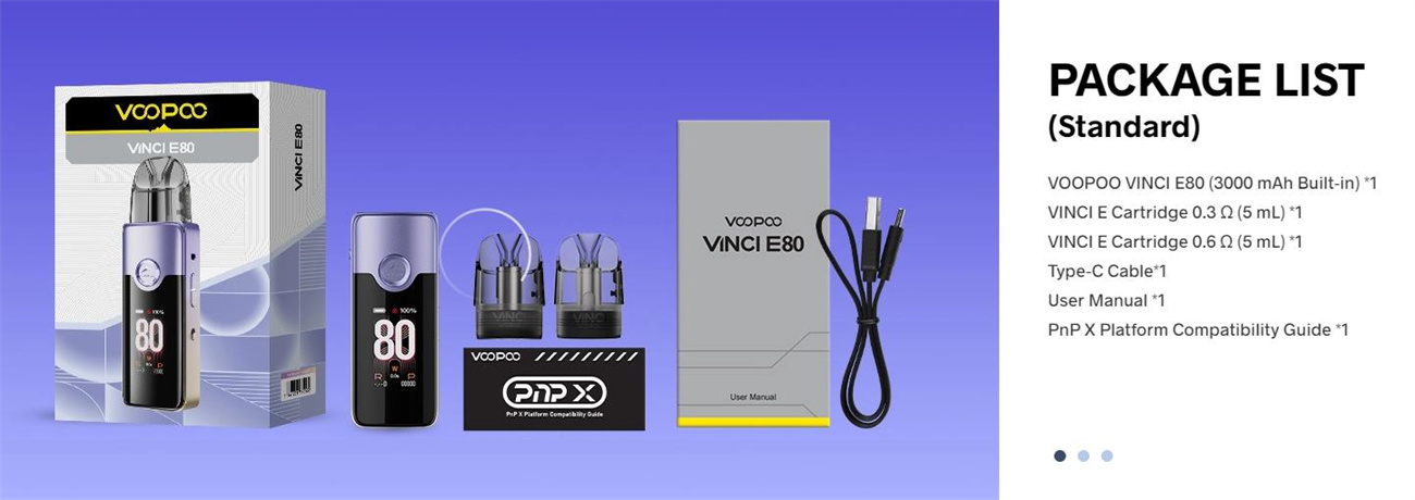 VOOPOO VINCI E80 Pod