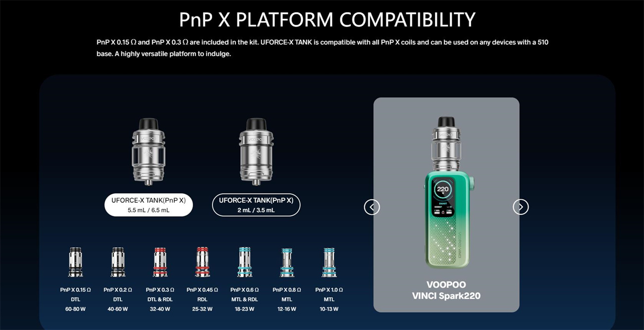 VOOPOO VINCI Spark220 Kit