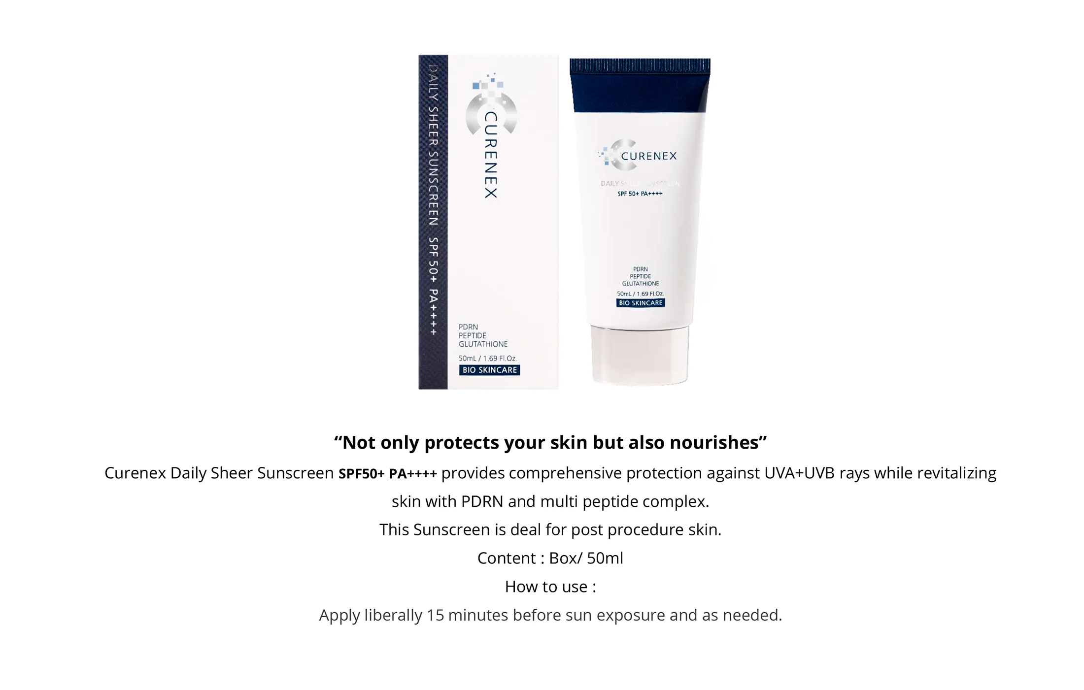 Curenex Dailycare Line Sunscreen Bc224023 - Botoderm