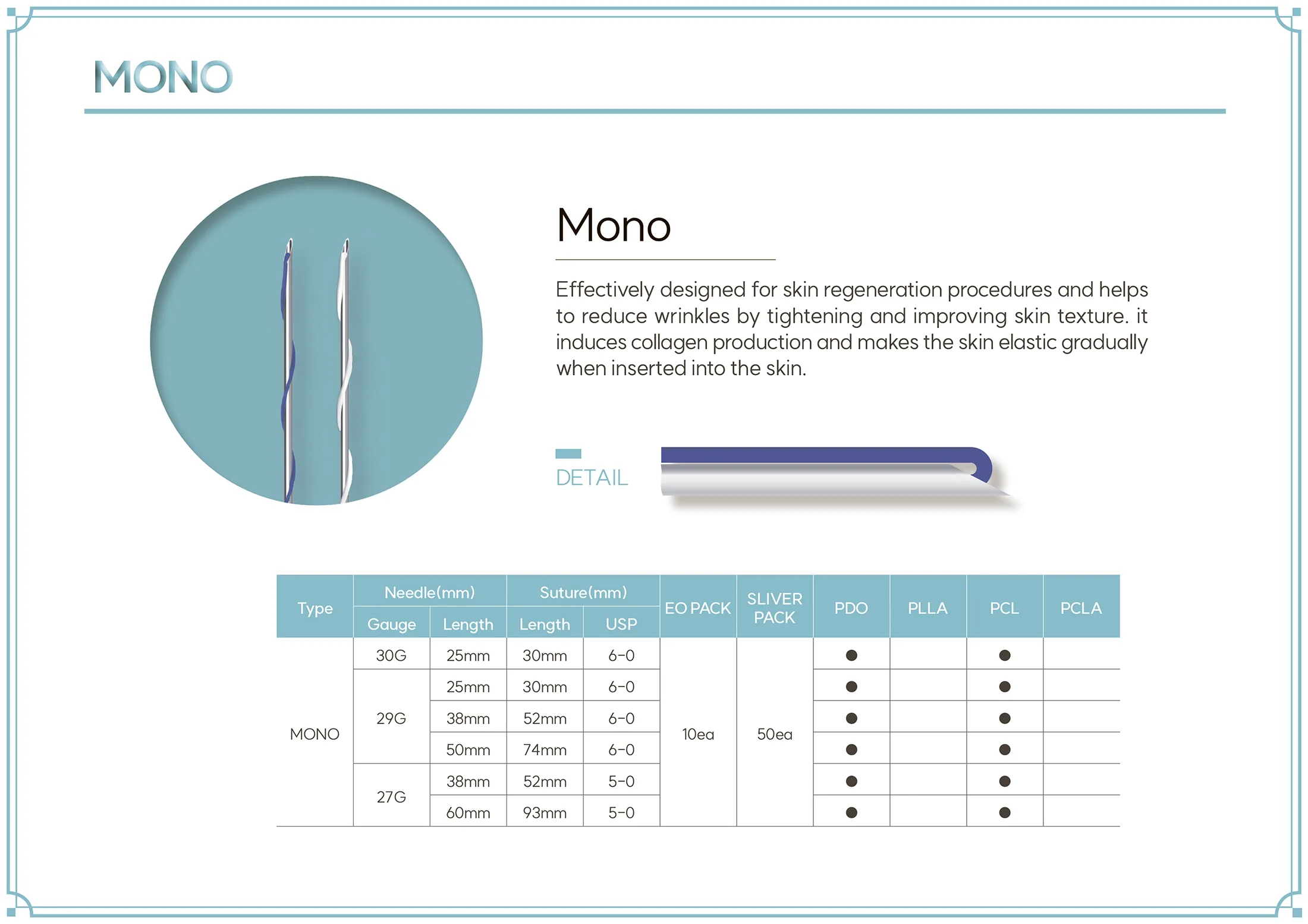 Everline Mono Pdo 394Fcc05 - Botoderm