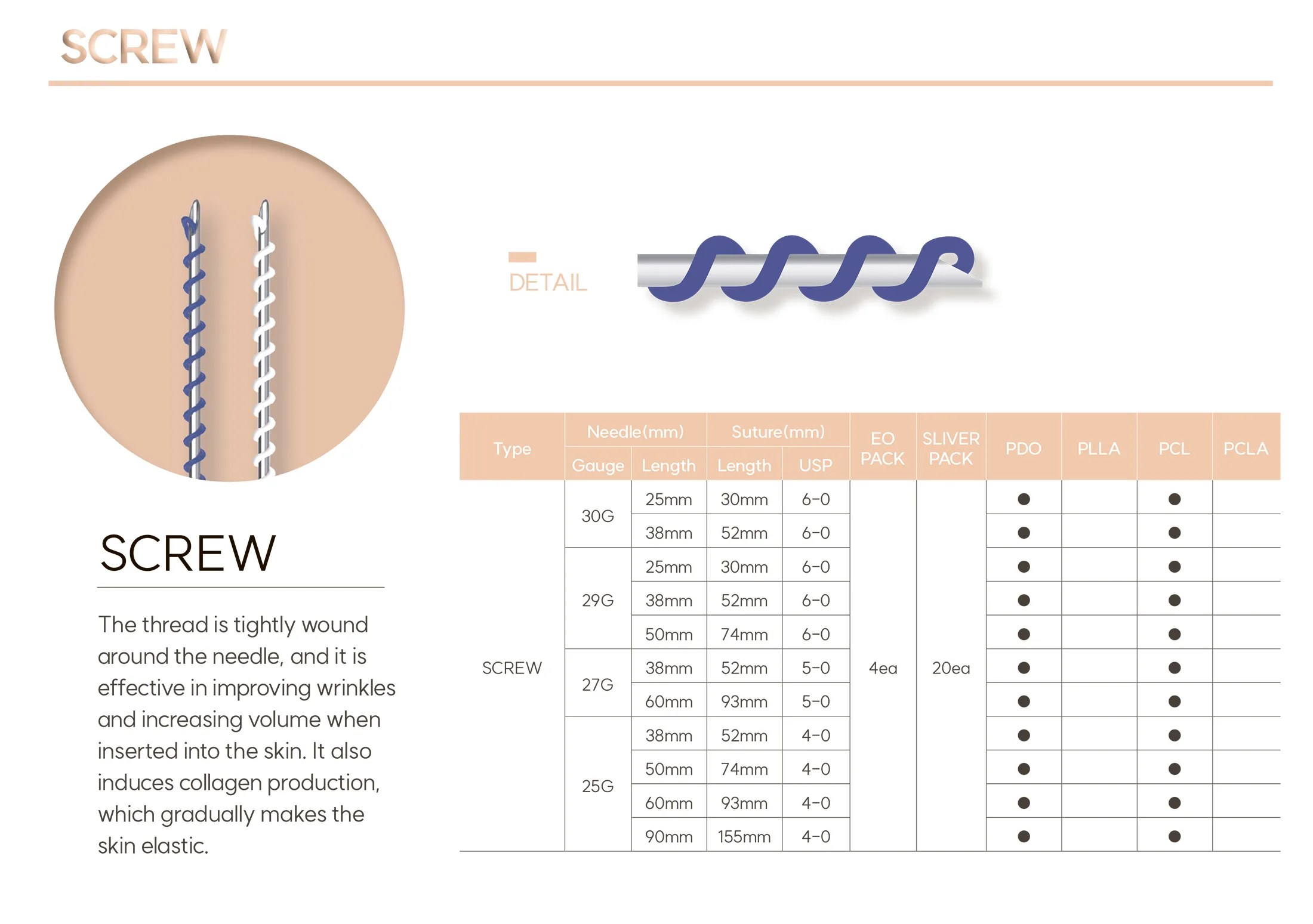 Everline Screw Pdo 6C81D33C - Botoderm