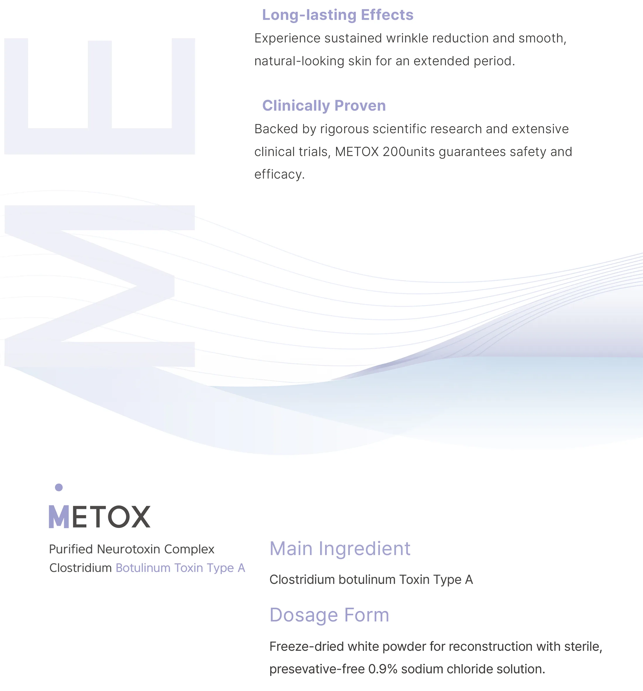 Metox 200U Brochure 2 02 Ece353Ab - Botoderm