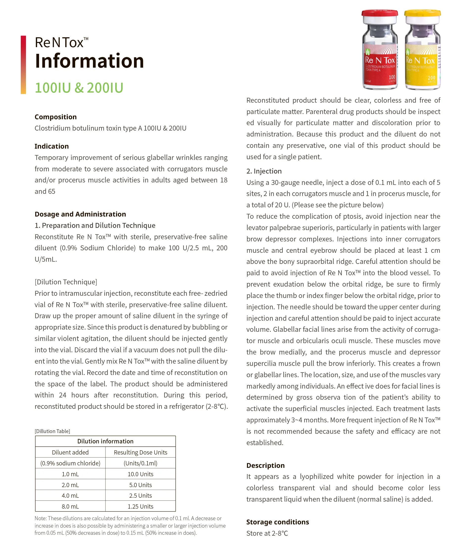 Rentox100200 Brochure En 1 4 6515Bdb6 - Botoderm