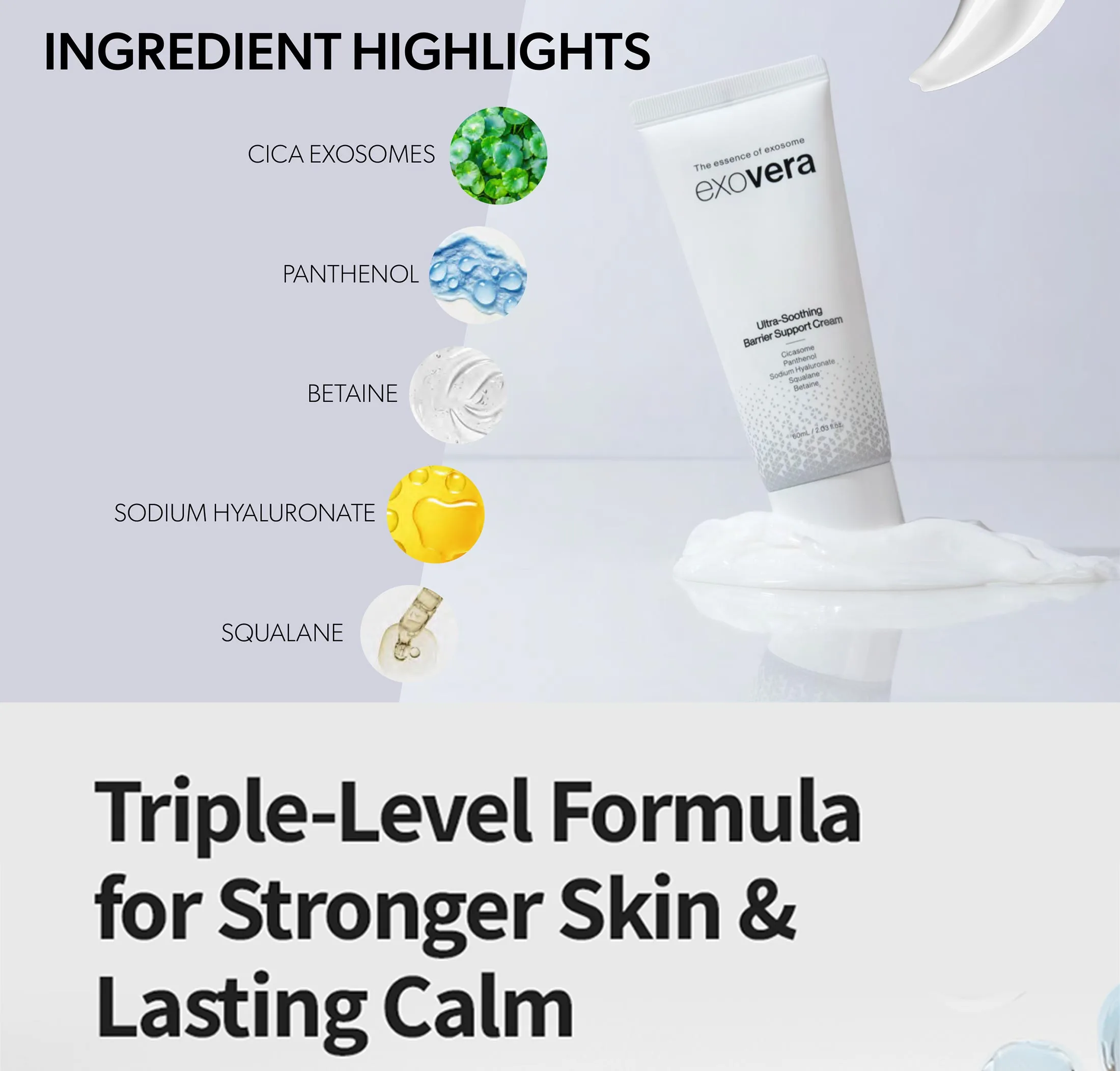 Uskin Exovera Ultra Soothing Barrier Support Cream Onepager English 202507 02 B84E11Df - Botoderm