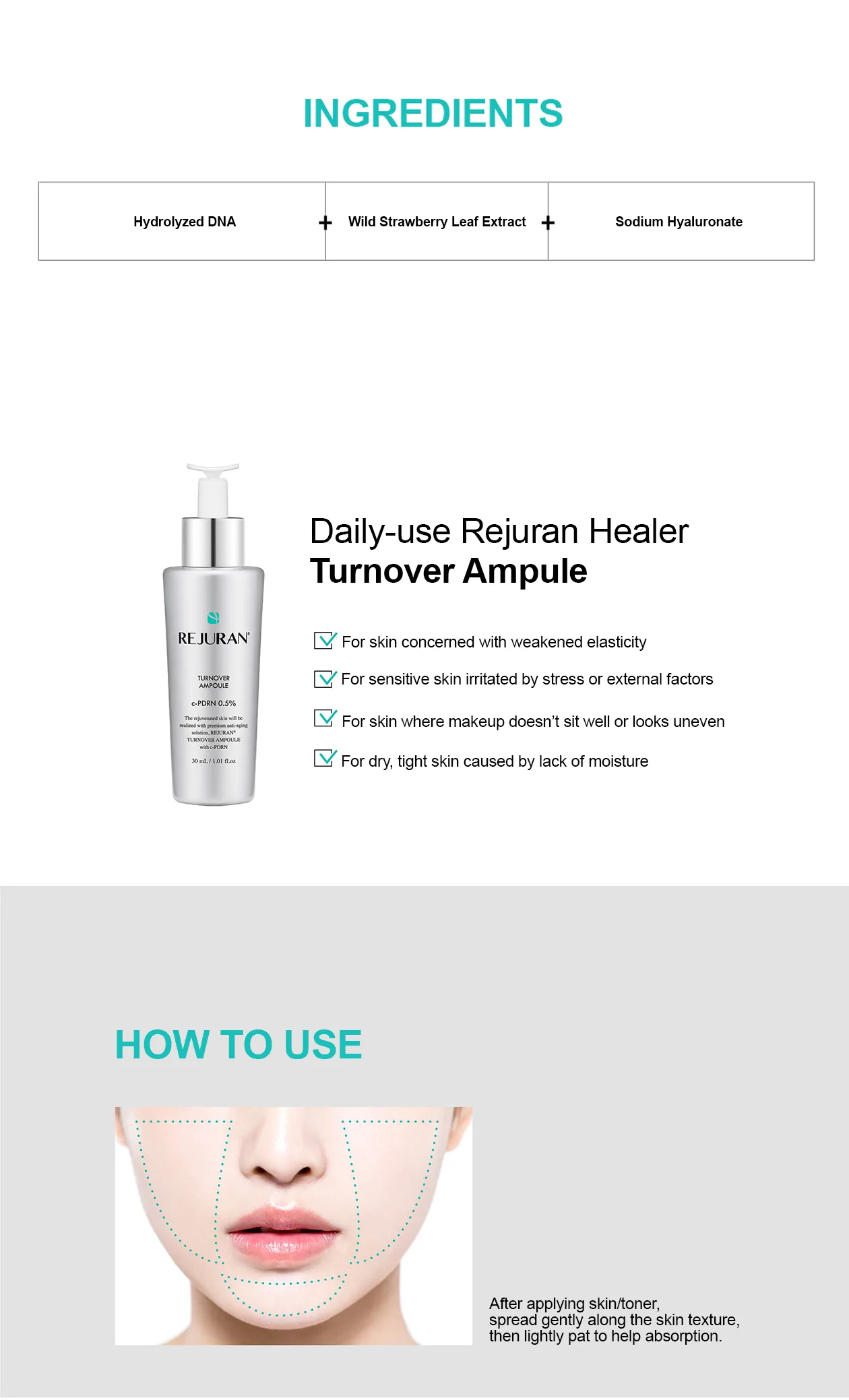 Rejuran Turnover Ampoule 10 3B6068F4 - Botoderm