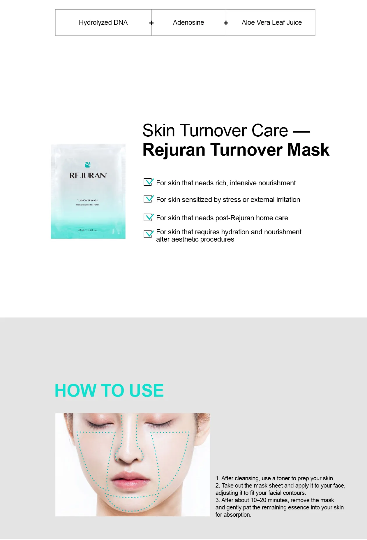 Rejuran Turover Mask 6 81687573 - Botoderm