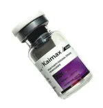High capacity vacuum-dried sterile powder vial of Kaimax 200U prior to normal saline reconstitution