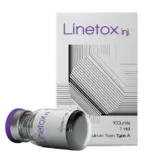 Authentic Linetox 100 Units packaging showing premium high-purity South Korean botulinum toxin type A