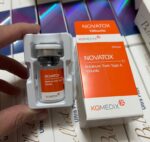 Authentic Novatox 100 Units packaging showing premium high-purity South Korean botulinum toxin type A